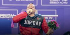 الربّاع الأردني عمر قرادة يتأهل الي دور الألعاب البارالمبية