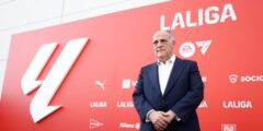 خافيير تيباس مهدد بفقدان منصبه كرئيس الليغا بسـبب ريال مدريد