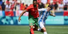 منتخـب المغرب الأولمبي يضيع فـوزًا تاريخيًّا امام الأرجنتين
