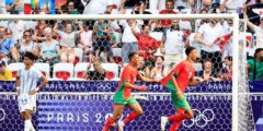 منتخـب المغرب الأولمبي يهزم العراق ويبلغ ربع نهائى الأولمبياد