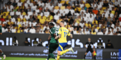 لقطة تُشعل غضب جماهير الاهلي السعودي بعد التعادل مع النصر