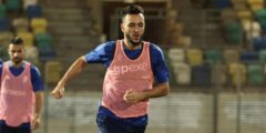 نجم الهلال الليبي محمد الشتيوي يعد بالتأهل على حساب المصرى