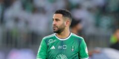 رياض محرز جاهز لمواجهة رونالدو فى قمه الاهلي والنصر